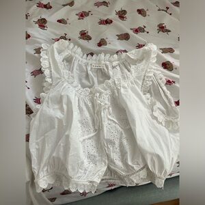 Doen White Traveler Top